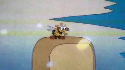 This little moment in Rock-a-doodle with the bees is forever cemented in my mind.