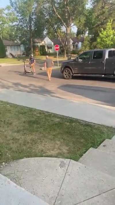 Happened outside of my house 30 minutes ago