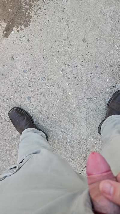 Tried to make a heart, post cum pee