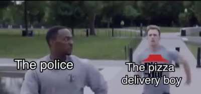 Nobody out polices the hut
