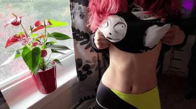 What do you think of my titty drop? Would you suck on em?