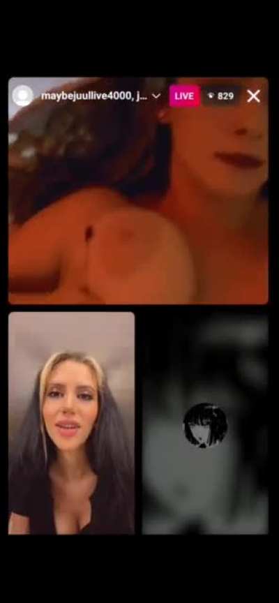 She popped one for J follow me on ig @avan<wbr>taest<wbr>illag<wbr>oat
