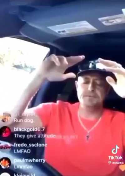 Guy calling upon Trump to save him! 