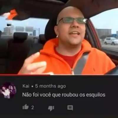 Achamos o Traficante de esquilos