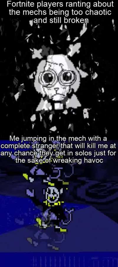 I'm kind of a chaos lover myself