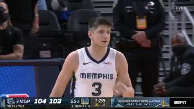 [Highlight] Allen hits the three gets the steal then hits another triple