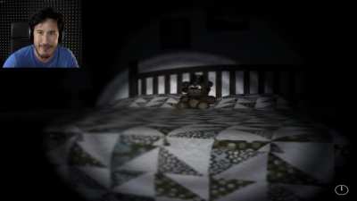 Markiplier is frightened