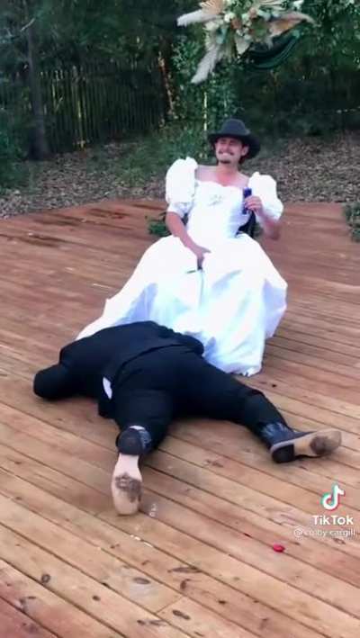Wedding shenanigans