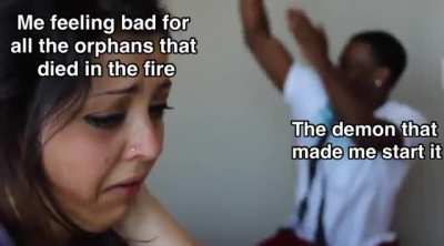 They were innocent…I am not
