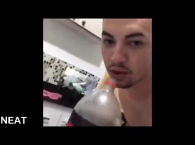 This is why you don’t inhale The Gas from soda