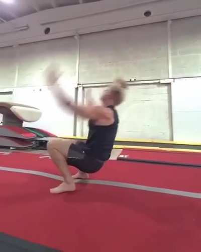 Norwegian gymnast Sondre Berg