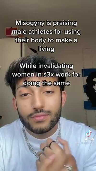 Yes sports = misogyny
