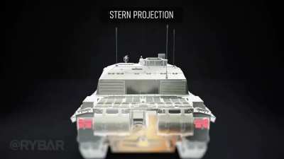 Destroying Challenger 2 with AK-47 is easy: just hit the optics, immobilize the tracks, attack from the back. The new Rybar video taught me so.