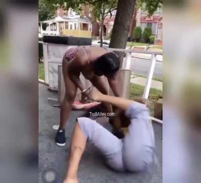 Beatdown with an iphone.