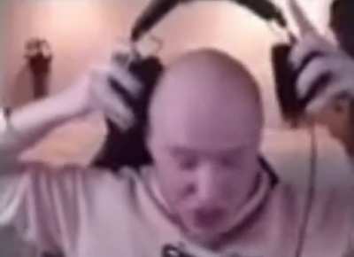 low quality streamer man