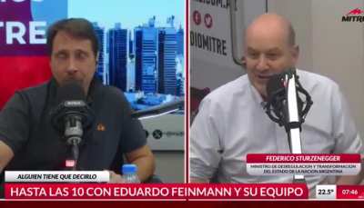 Sturzenegger hablando de como impactan los nuevos cambios en la 