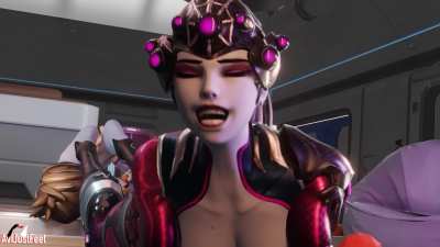 Tracer and Widowmaker Tickling and playing games!