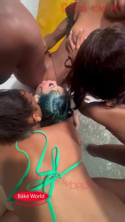 a bake world jacuzzi party is a girls best friend