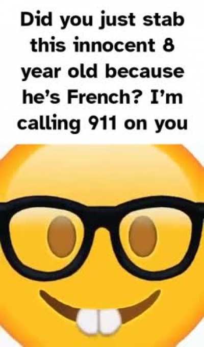I’m boycotting fr*nch fries 🤮