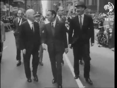 King Hassan Of Morocco In New York (1963)