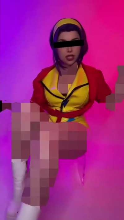 Censored cosplay of something....