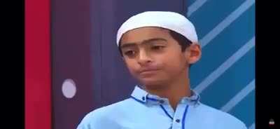 This mullah claims that the earth is stationary, it doesn’t revolve. This is from a children's programme in Pakistan. It's in Urdu.
