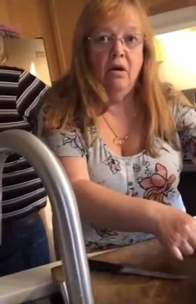 She's confused.