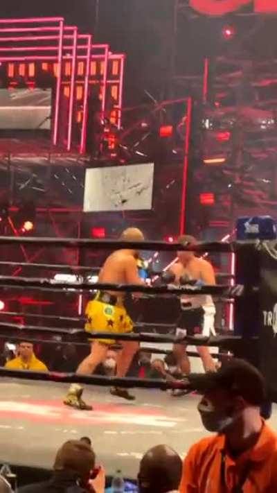 So I snuck into the Jake Paul fight