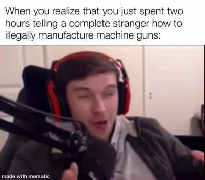 You wouldn’t tell the feds about a hypothetical, right?