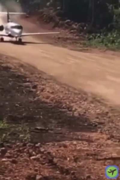 Hawker taking off on a 