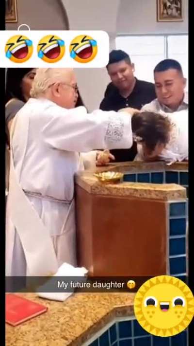 Gracias a dios el bautizo ya fue... Ahora sigue la confi<wbr>rmaci<wbr>ón...