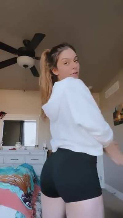 'Enter Black Widow' She's been posting more TikTok type videos on IG Reels than TikTok.