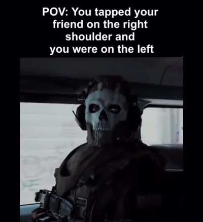 Ghost pulls a prank