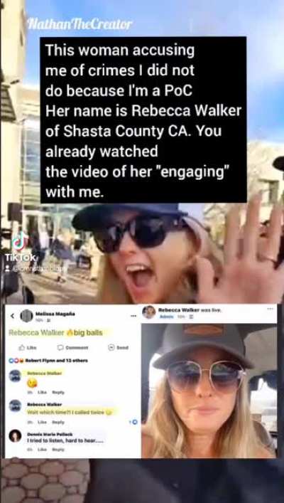 Woman calls in false accusations on POC after starting interaction with him.