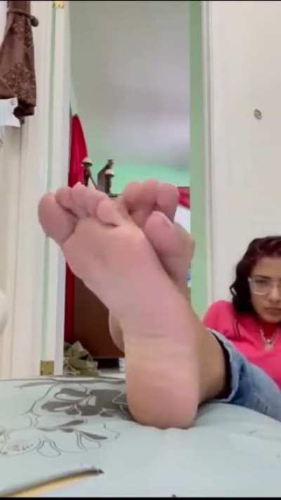 Heels soles and toes 
