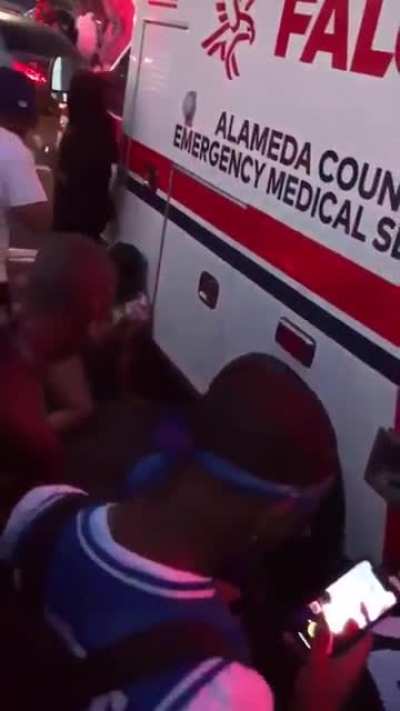 EMTs try to save people injured during a shooting on Juneteenth, get twerked on