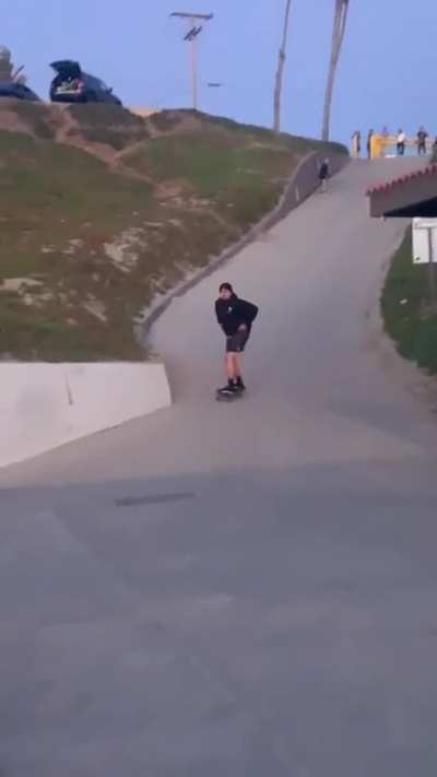 That man slid