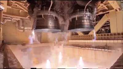 3x LE-9 test firing