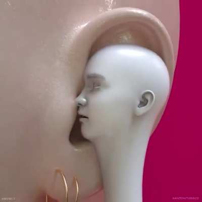 Blursed earphone