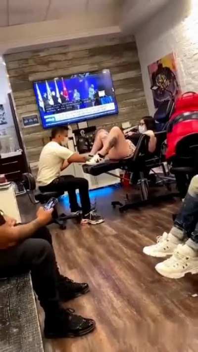 Woman tattoo fail