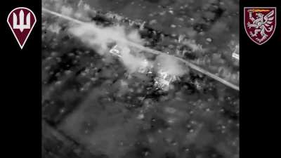 russian troops destroyed by UA artillery in Klishchiivka , 2023