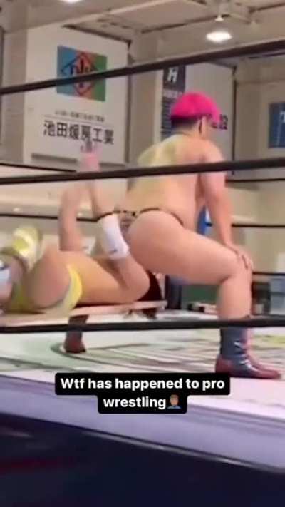 Pro wrestling ain't the same as when I was a kid