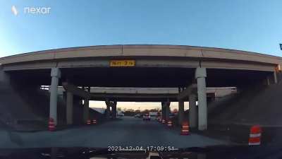 Insanely close call