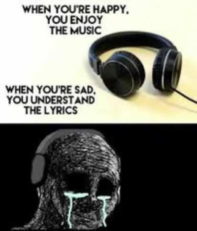 The lyrics are so deep