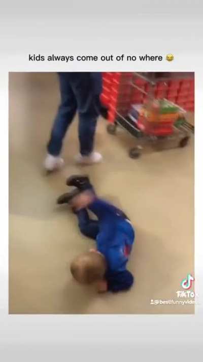 Hope your cranium’s okay, kid 😬😅