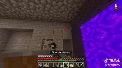 Pude jugar a minecraft después de 13 años!!