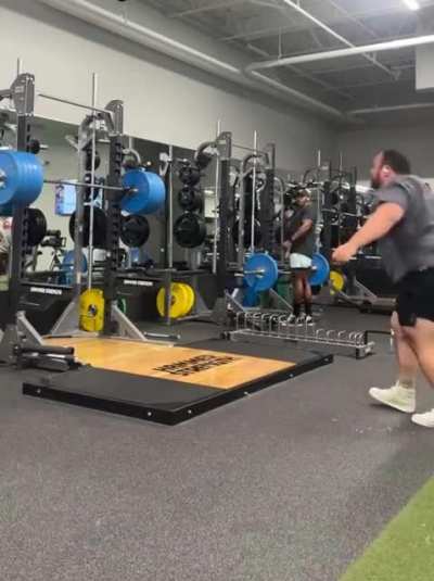 The squat was impressive enough