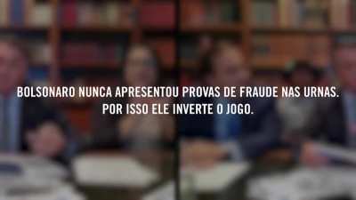 A anatomia de um discurso golpista: a revista Piauí analisou 181 lives de Bolsonaro e agora mostra, em vídeo, como o presidente vem preparando seus apoiadores para desacreditar a eleição de domingo. Uma aula de golpismo em 3 minutos.