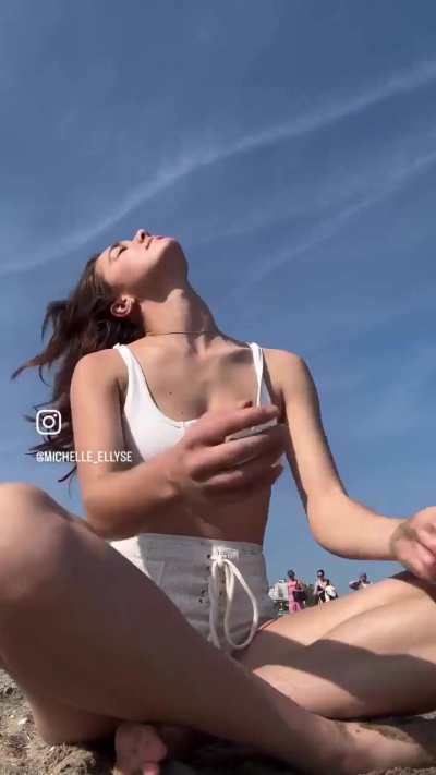 White bikini