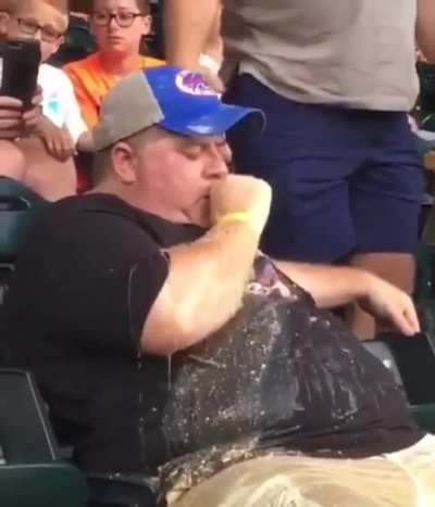 Very public vomit